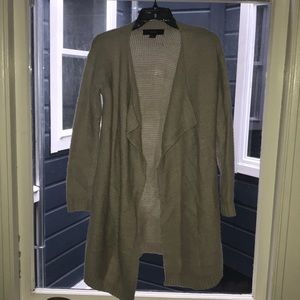 Knit tan/cream cardigan